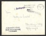 SS-Feldpostcover of SS-Pioniersturmbann der SS-Verfügungstruppe