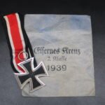 Eisernes Kreuz 2. Klasse (Marked “65” for Klein & Quenzer) & Pouch