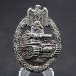 Panzerkampfabzeichen in Bronze - Rudolf Souval, Wien