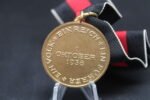 Sudetenland Medal – Medaille zur Erinnerung an den 1. Oktober 1938 - Image 2