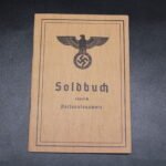 Waffen-SS Soldbuch LSSAH (Discharged 1941, died in 1944)