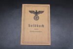 Waffen-SS Soldbuch LSSAH (Discharged 1941, died in 1944)