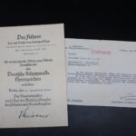 Deutsches Schutzwall-Ehrenzeichen Award Doc - RAD 2/145