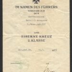 EK2 Award Doc: Grenadier-Regiment 377 in 1945 (subordinated to 3. Gebirgs-Division)