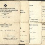 4x Award Doc Group: Artillerie-Regiment 253 (EK1, EK2, VWA + WIO)