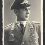 Studioportrait of Luftwaffe Aufklärer with Awards & Unit/Unknown Pin on his collar!