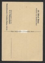 Postcard Dr. Alfred Meyer - Gauleiter von Westfalen-Nord - WHW 1933/34 - Image 2