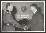Original German Press Photo: of Oakleaves Holder Martin Grase with Adolf Hitler