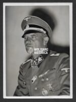 German Press Photo: SS-Gruppenführer Sepp Dietrich