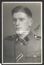 Studioportrait of Waffen-SS Soldier