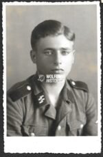 Studioportrait of Waffen-SS Soldier