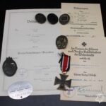 Exceptional Panzer-Regiment 25 Grouping – Signatures of Erwin Rommel "The Desert Fox"!