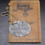 KIA Soldbuch & Erkennungsmarke (KIA April 1945 in Germany)