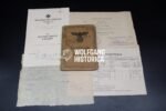 TOP Normandy & Ardennes Offensive Grouping - Soldbuch, Award Docs Pz.Gren.Rgt.2