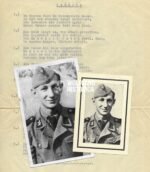 Death Card, Photo & Poem: Waffen-SS Soldier KIA Normandy (Most Likely 12. SS-Panzer-Division "HJ")