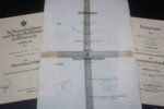 3x Award Documents - Panzer-Regiment 3 (2. Panzer-Division)