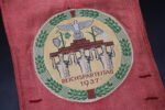 Original NSDAP Reichsparteitag 1937 Table / Wall Flag - Image 2