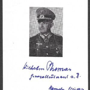 Wilhelm Thomas - Infanterie-Regiment 71 (29. Infanterie-Division)