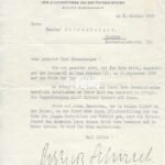 Signed Letter of Baldur von Schirach