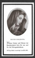 Deathcard of U-Boot Crewmember - U-Boot "U-222" (Collided with "U-626") - Image 2