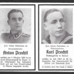 Original Double Death Card – U-boot "U-613" & Waffen-SS Brother