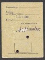 Schutzstaffel der NSDAP - SS-Ausweis (Nachrichten-Abt. of SS-Totenkopf-Standarte) - Image 2