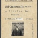 Schutzstaffel der NSDAP - SS-Ausweis (Signature of Walter Gerlach!)