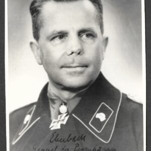 Heinrich Eberbach – Panzer-Regiment 35 & Panzer-Brigade 5 (Eichenlaub)