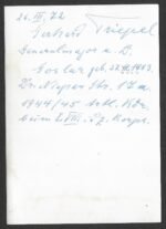 Gerhard Triepel genannt Schulze - Artillerie-Kommandeur 485 (LXXXV. Armeekorps) - Image 2