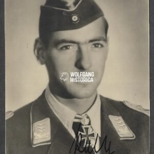 Dietrich Peltz – Sturzkampfgeschwader 77 (Schwertern) (Wartime Signed)