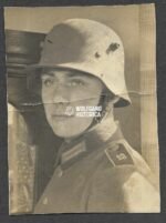 Ernst Stäudle - SS-Artillerie-Regiment "Totenkopf" (Wartime Signed)