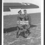Propaganda Photograph – Oberst Junck & Ritterkreuzträger Oberstleutnant Walter Grabmann