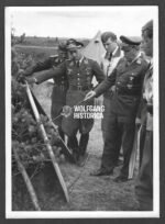 Propaganda Photograph – Generalfeldmarschall Kesselring Visits a Fighter Wing in the East