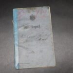 German WW1 Militärpass - Infanterie-Regiment von Voigts-Rhetz Nr. 79 (Bilzen, Achel, Pripjet)