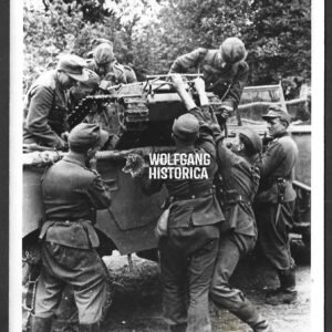 German Press Photo – Goliath Remote-Controlled Demolition Vehicle, July 1944