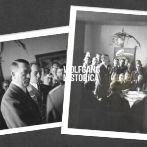 2x Photos of Adolf Hitler Visiting Luftwaffe Personnel