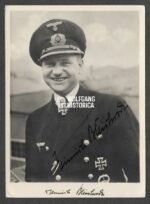 Heinrich Bleichrodt – “U-48” & “U-109” (Eichenlaub) (Wartime Signed)