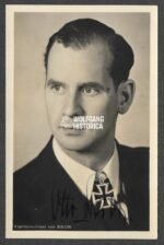 Otto von Bülow – Kommandant of “U-404” (Eichenlaub) (Wartime Signed)