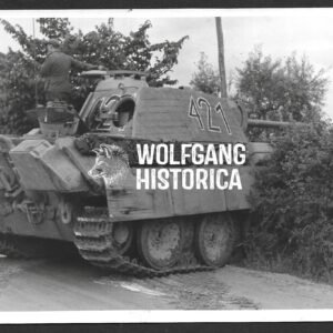 Press Photo – Panther Ausf. A No. “421” Near Stanislau, 1944