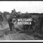 Press Photo – Sturmgeschütz III & Pioneers Repairing a Bridge, Eastern Front, July 1944
