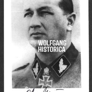 Otto Baum – “Totenkopf” & “Das Reich” (Schwertern)