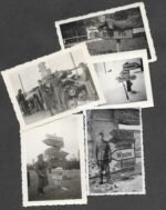 5x Wartime Photographs – Wehrmacht Soldiers at Signposts