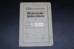 Rare Wehrmacht-Führerschein – Issued to Ritterkreuzträger Hans-Joachim Wagner