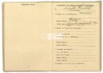 SS-Soldbuch Revier-Oberwachtmeister Schutzpolizei in Graz (1x Award) - Image 5