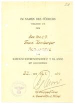 Exceptional Polizei “Alpenland” Grouping (rare Erwin Rösener signature!) - Image 2