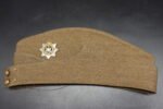 WWII British Army Side Cap – Devonshire Regiment (1940 Dated)