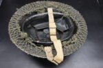 WWII British Mk II Combat Helmet (BMB 1943) with Net - Image 2