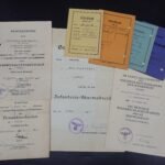 WWII Wehrmacht Soldier Document Grouping - Ostbataillon 662!