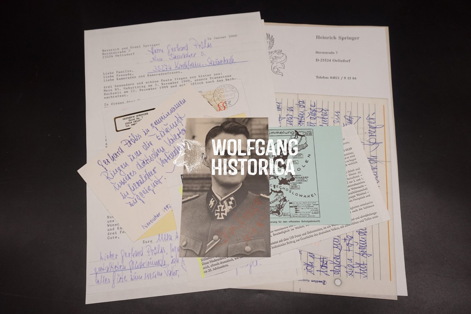 DSC09197 Heinrich Springer – “LSSAH” & “Hitlerjugend” Division (Normandy, Arnhem) - Image 1