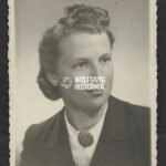 Portrait of female VAVV Member (Vrijwillige Arbeitsdienst voor Vlaanderen)